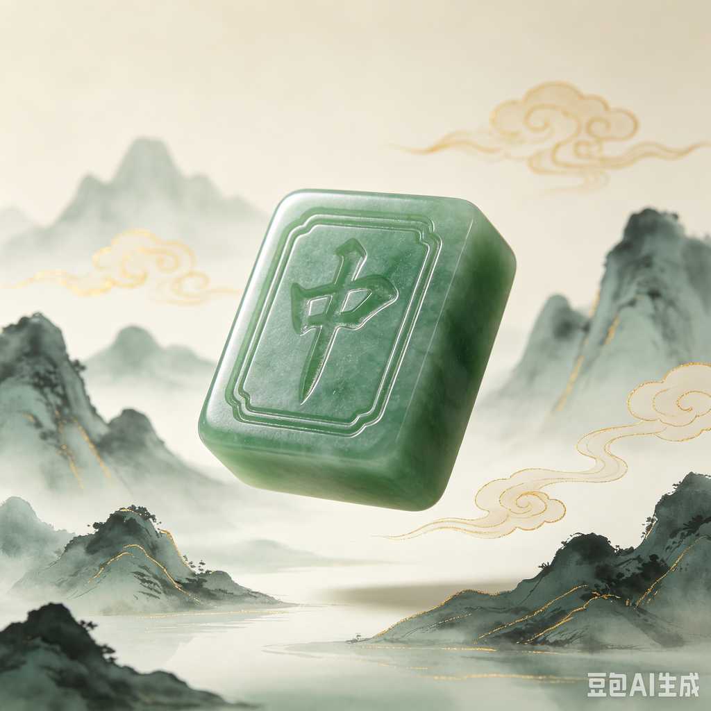 small portable mahjong set